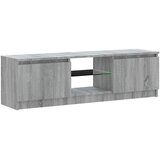 TV ormarić s LED svjetlima boja hrasta sonome 120x30x36 cm | shoptok.hr