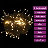  60-dijelni set božićnih kuglica s vrhom 150 LED zlatno-brončani | shoptok.hr