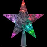  LED RGB Božićna zvezda za bor 10xLED/2xAA 15cm | Eponuda.com