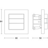 Steinel 059460 - senzor pokreta hf 180 knx, beli | Eponuda.com