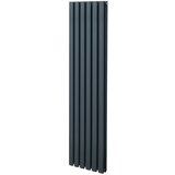 Monster ovalni stebričasti radiator – 1600 mm x 360 mm – antracitno siva, (21569830) Cene
