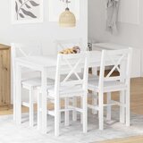  5-dijelni blagovaonski set bijeli | shoptok.hr