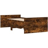  Okvir kreveta s ladicama boja dimljenog hrasta 90 x 190 cm | shoptok.hr