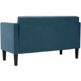  Dvosjed Plavi 111 cm Baršun | shoptok.hr