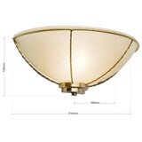 Orion zidno svetilo mauro 1xE27/60W/230V bronza | Eponuda.com