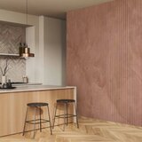  Foto tapeta - Pink reed - solid background with textured vertical stripes with pattern 350x256 Vodootporna | shoptok.hr