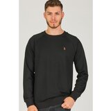 Dewberry V4003 REGLAN ARM MEN'S SWEATSHIRT-BLACK Cijene