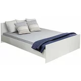 Kalune Design Bijeli bračni krevet 160x200 cm Kale –
