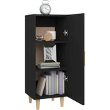  Komoda crna 34 5 x 34 x 90 cm od konstruiranog drva | shoptok.hr