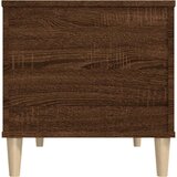  Klubska mizica rjavi hrast 90x44,5x45 cm inženirski les, (20712427) | Shoptok.si