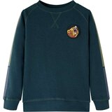  Dječja topla majica zelena boja mahovine 92 | shoptok.hr