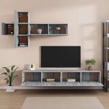  Komplet TV omaric 7-delni siv sonoma konstruiran les, (20734861) | Shoptok.si