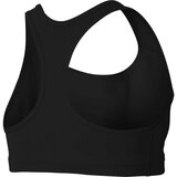 Nike Swoosh Women's Medium-Support Sports Bra, Black/White, (20490350-c568636) | Shoptok.si