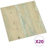  Samoljepljive podne obloge 20 kom PVC 1 86 m² svjetlosmeđe | shoptok.hr