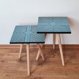 Hanah home set klub stočića 2Shp362, 2 komada, Plavi | ePonuda.com