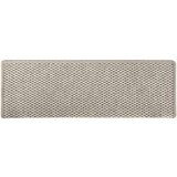  Samolepilne preproge za stopnice sisal 15 kosov 65x21x4 srebrne, (20753613) | Shoptok.si