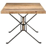  Blagovaonski stol 180 x 90 x 76 cm od grubog drva manga | shoptok.hr