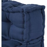  Modularni Poufovi 4 kom Indigo Tkanina | shoptok.hr