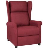 vidaXL Naslonjač od tkanine crvena boja vina | shoptok.hr