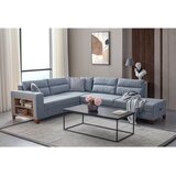 Atelier Del Sofa Tloft Left - Sivi Ugaoni Sofa-Krevet Cene