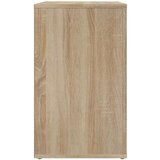  Noćni ormarić boja hrasta 50 x 36 x 60 cm od konstruiranog drva | shoptok.hr