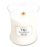 WoodWick White Teak mirisna svijeća s drvenim fitiljem 275 g Cijene