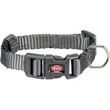 Trixie ovratnica za pse Premium L-XL 40-65 cm/25 mm siva | Shoptok.si