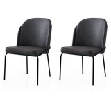 Hanah home Set trpezarijskih stolica Dore 195 V2, 2 komada, Crni | Eponuda.ba