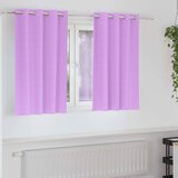  Zavjese za blackout s prstenovima 2 pcs Ljubičasta 140 x 140 cm | shoptok.hr