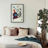  Slika - Wassily Kandinsky – Violett 60x90 U crnom drvenom okviru | shoptok.hr