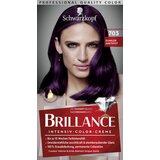Schwarzkopf Brillance barva za lase - Intensive Color Cream - 703 Dark Amethyst Cene