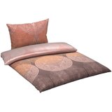 Bio:Vio POSTELJNINA Neva 140/200 cm saten rdeča | Shoptok.si
