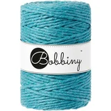 Bobbiny Macrame Cord 5 mm 100 m Teal Vrvica