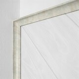 LOGOCLIC Užljebljena kutna lajsna Metalik (D x Š x V: 260 cm x 22 mm x 22 mm, MDF) | shoptok.hr