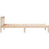  Dugi okvir kreveta bez madraca bijeli 80x220 cm od borovine | Eponuda.ba