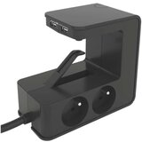 Legrand 050412 - Produžni kabl sa prekidačem za montažu na radnu površinu stola, 4 utičnice, tip E + 2x USB-A 1,5m | Eponuda.com