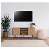 House Nordic TV omarica v borovem dekorju v naravni barvi 113x51,5x40 cm Nikko – | Shoptok.si