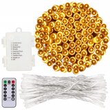 LED lampice na baterije - 100 lampica toplo bijele | shoptok.hr
