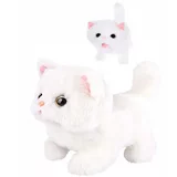  interaktivni bijeli mačić koji se kreće i mjauče
