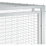 Kućica za pse s ograđenim prostorom antracit 197x396x110 cm pocinčani čelik | shoptok.hr