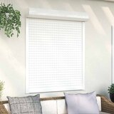 vidaXL rolete iz aluminija 110x130 cm bele | Shoptok.si