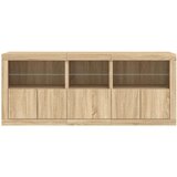  Komoda s LED svjetlima boja hrasta sonome 162 x 37 x 67 cm | shoptok.hr