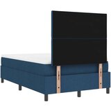 vidaXL Krevet s box springom s madracem plave boje mali dvostruki okvir | shoptok.hr
