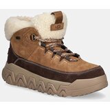 Ugg Gležnjače Terretrail Cozy Lace za žene, boja: smeđa, s platformom, s toplom podstavom, 1158210-CHE | shoptok.hr
