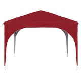  Rastezljivi šator za zabave 290 x 290 x 245 cm Tamno crvena | shoptok.hr