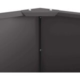 vidaXL Sadilica Crna 90 x 90 x 35 cm Čelik | shoptok.hr