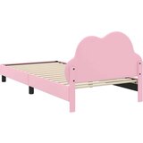  Otroški posteljni okvir z vznožjem Roza 90 x 190 cm PU, (5000104702) | Shoptok.si