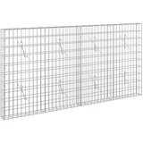  Gabion s žicom debljine 5 mm i mrežom 5x10 cm 200x10x100 cm Slike