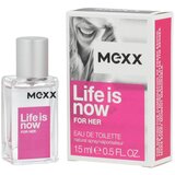 Mexx life is now for her toaletna voda 15 ml za žene | shoptok.hr