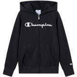 Champion Puloverji Hooded Full Zip Sweatshirt Črna Cene
